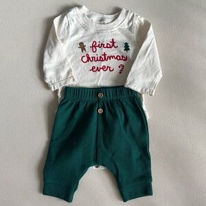 Carter's Baby’s First Christmas 2 Piece